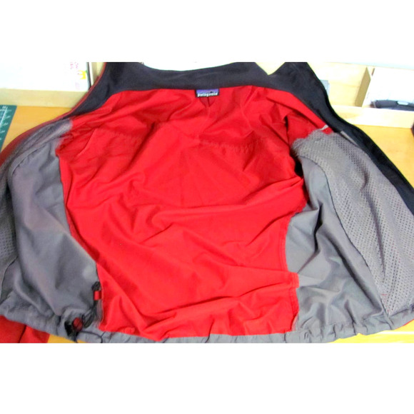 Mens Patagonia Jacket Coat Rain Windbreaker Zip Up - Picture 11 of 11